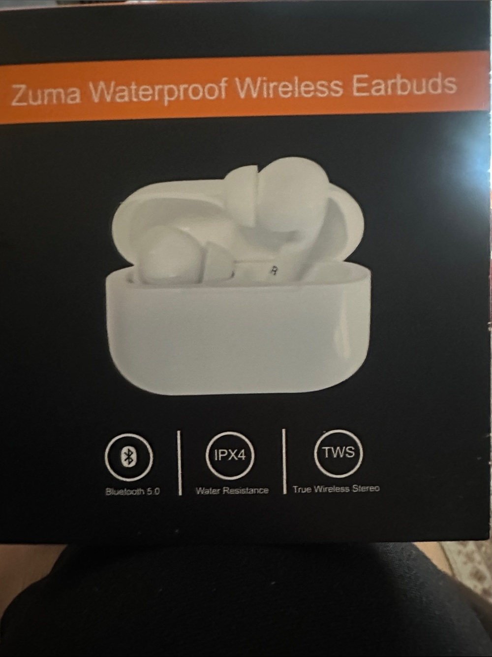 Brand new Waterproof Wireless Earbuds - White